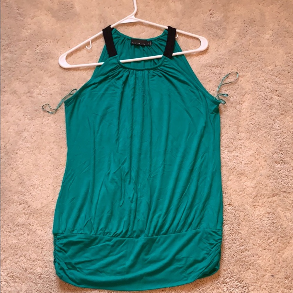 The Limited Green/Black Tank
